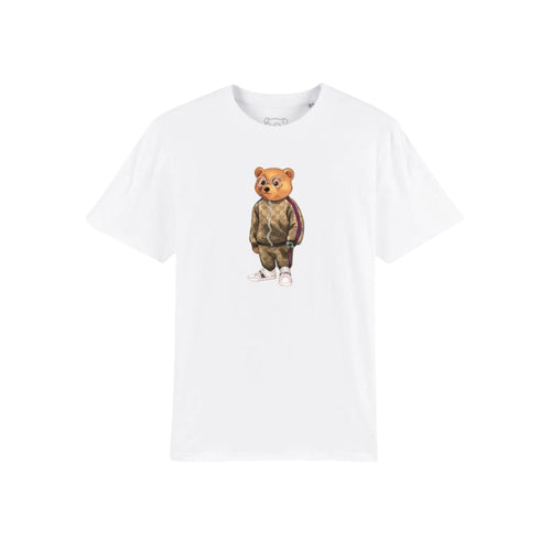 Baron Filou T-shirt T-shirt Uomo biologica con stampa Bianco P24-BARON FILOUFIL5TS-WHITE-XS - Francavilla Moda